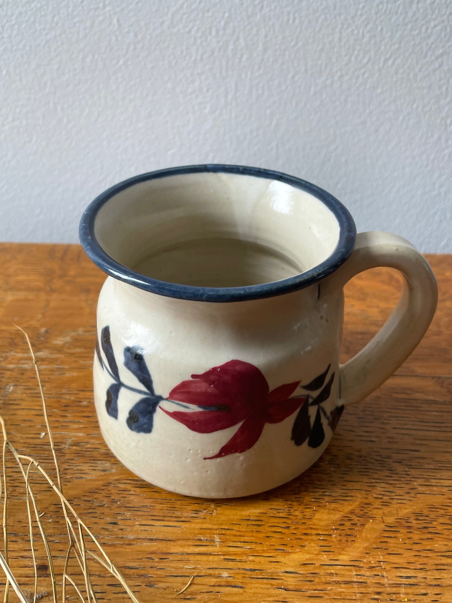 set of 4 handmade pottery mugs