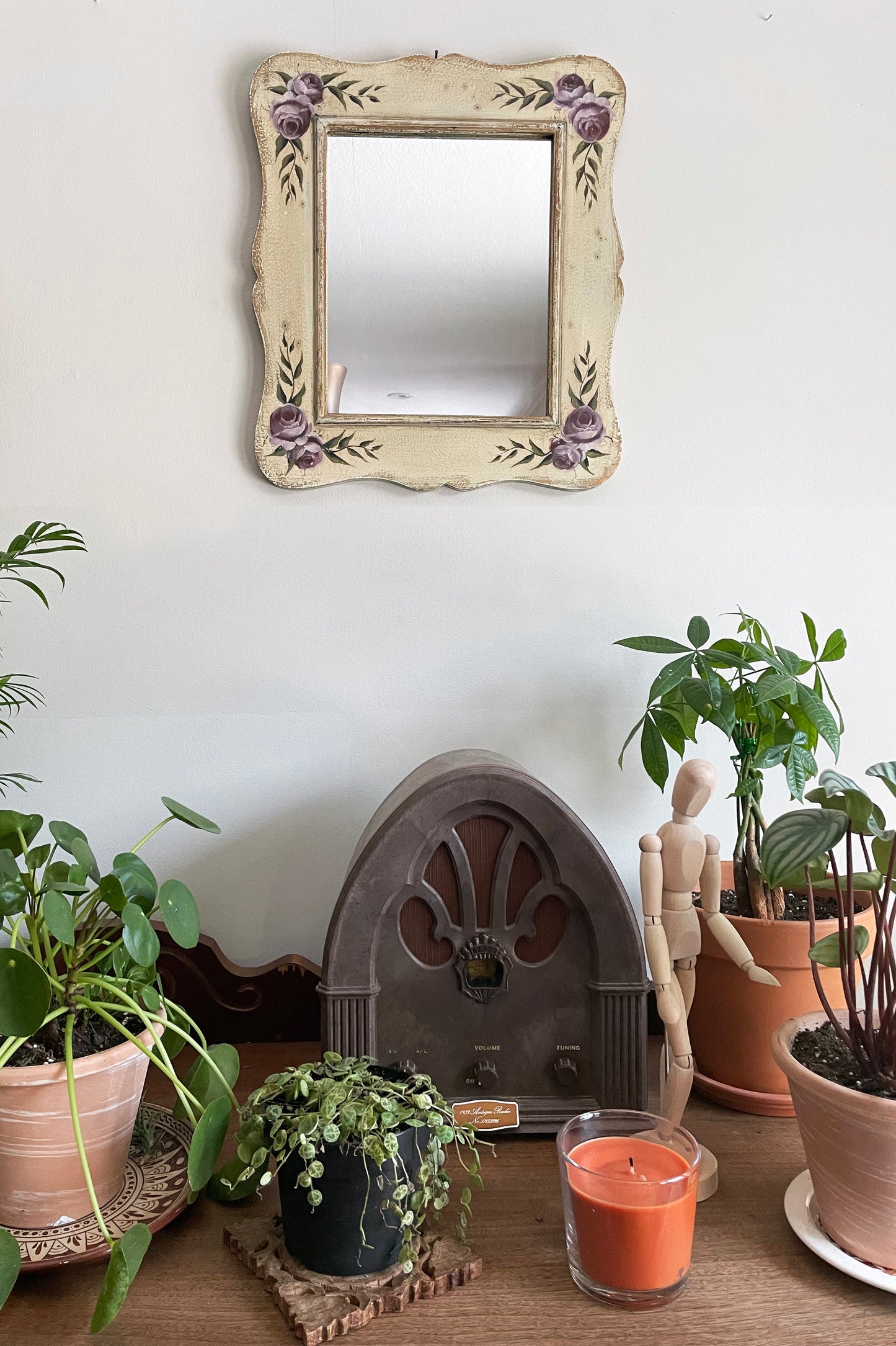 Vintage Floral Mirrors